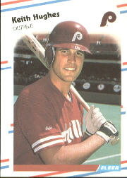 1988 Fleer Baseball Cards      305     Keith Hughes